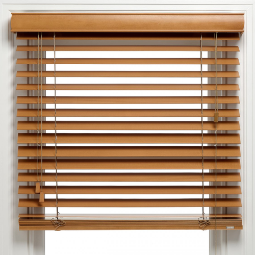 wooden blinds
